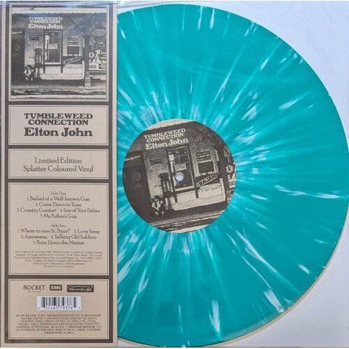 Elton John - Tumbleweed Connection (Green Splatter) - LP Vinyl Record Hub