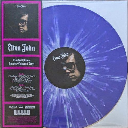 Elton John - Elton John (Purple Splatter) - LP Vinyl Record Hub