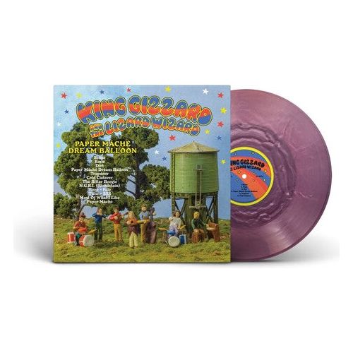 King Gizzard and the Lizard Wizard - Paper Mache Dream Balloon (Pink Seaglass Edition) - LP Vinyl Record Hub