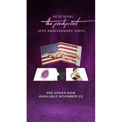 Nicki Minaj - The Pinkprint (10th Anniversary) - LP Vinyl Record Hub
