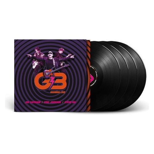 G3 (Satriani/Johnson/Vai) - Reunion Live (25th Anniversary Tour) - LP Vinyl Record Hub