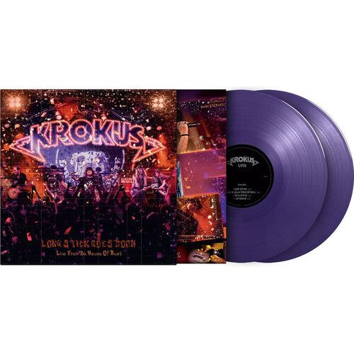 Krokus - Long Stick Goes Boom: Live From Da House Of Rust - Music On Vinyl LP Vinyl Record Hub