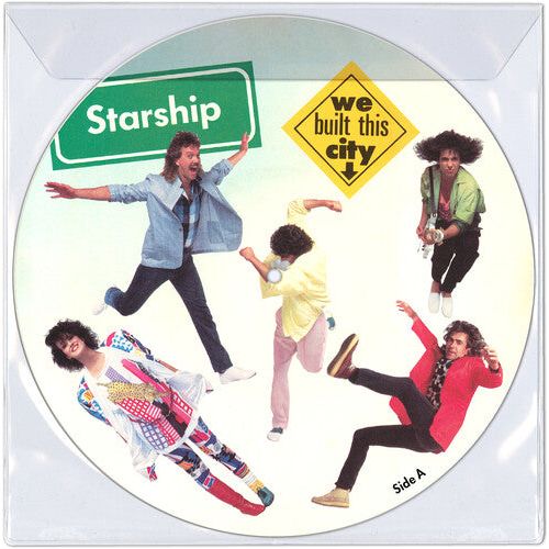 Starship - We Built This City - RSD Picture Disc 12" Vinyl Record Hub