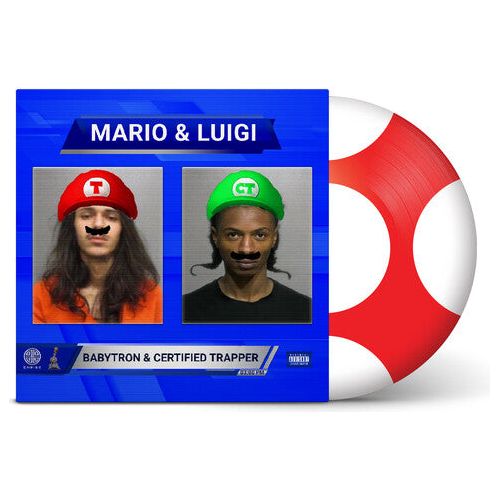 Babytron & Certified Trapper - Mario & Luigi - Picture Disc LP Vinyl Record Hub