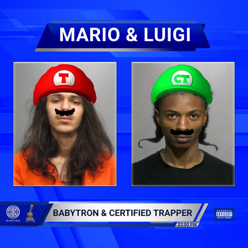 Babytron & Certified Trapper - Mario & Luigi - Picture Disc LP Vinyl Record Hub