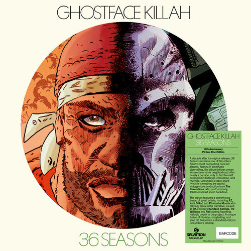 Ghostface Killah - 36 Seasons - Picture Disc LP Vinyl Record Hub