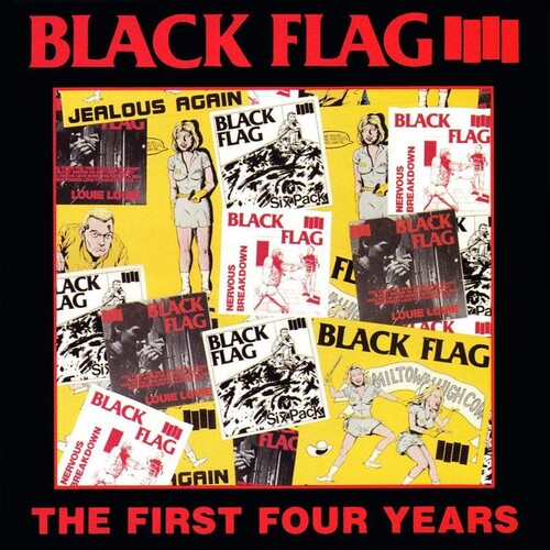 Black Flag -  First Four Years - LP Vinyl Record Hub