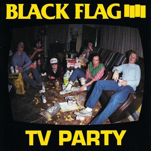 Black Flag - TV Party - 12" SINGLE Vinyl Record Hub