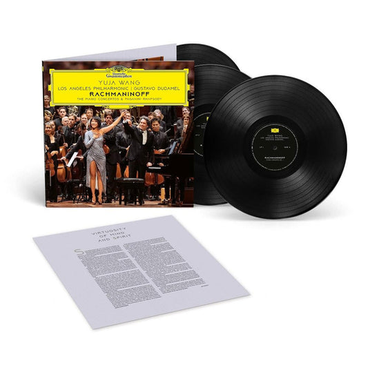 Rachmaninoff / Wang / Dudamel - The Piano Concertos & Paganini Rhapsody - LP Vinyl Record Hub