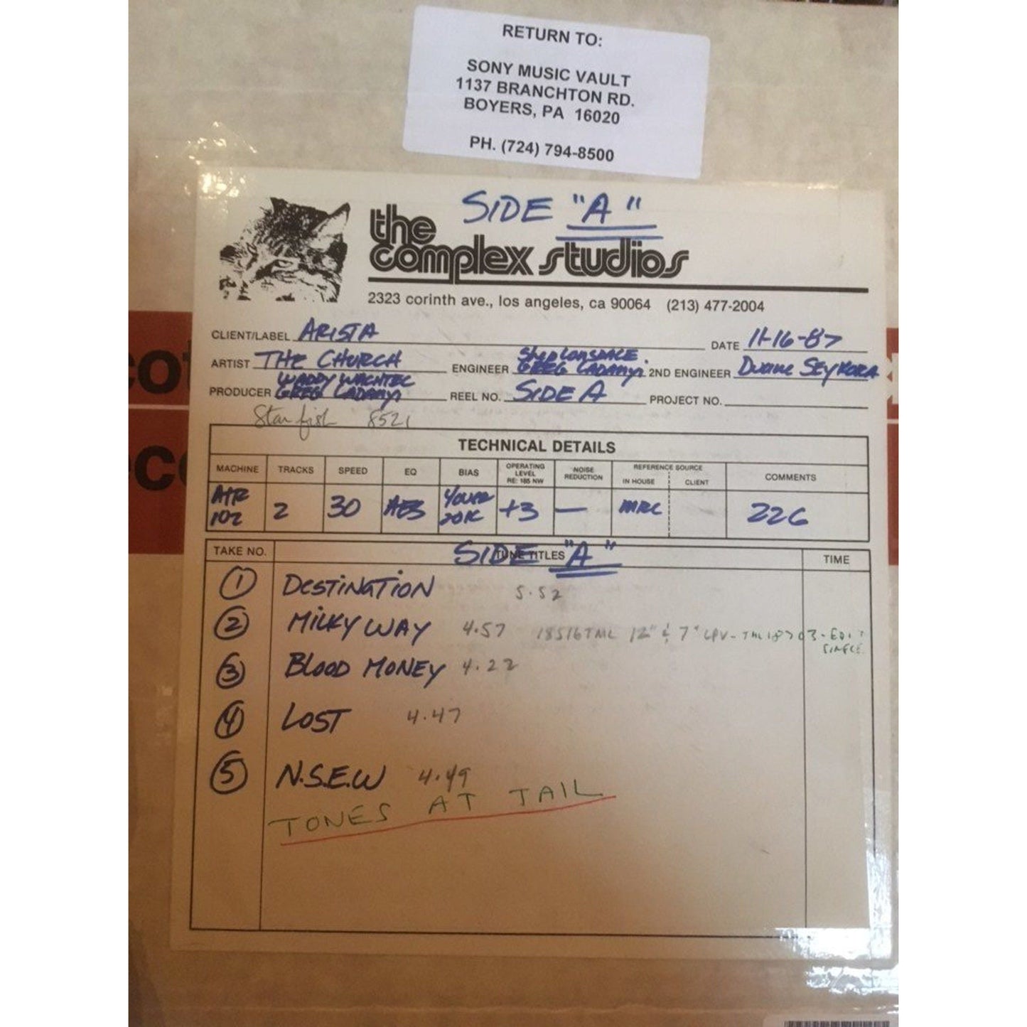 The Church - Starfish - Intervention Records SACD Vinyl Record Hub