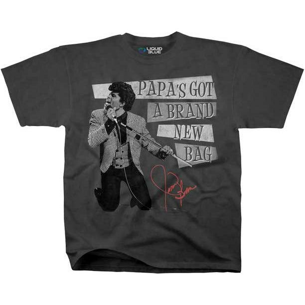 James Brow-Pappas Got A Brand New Bag - Mens T-Shirt Vinyl LP Hub