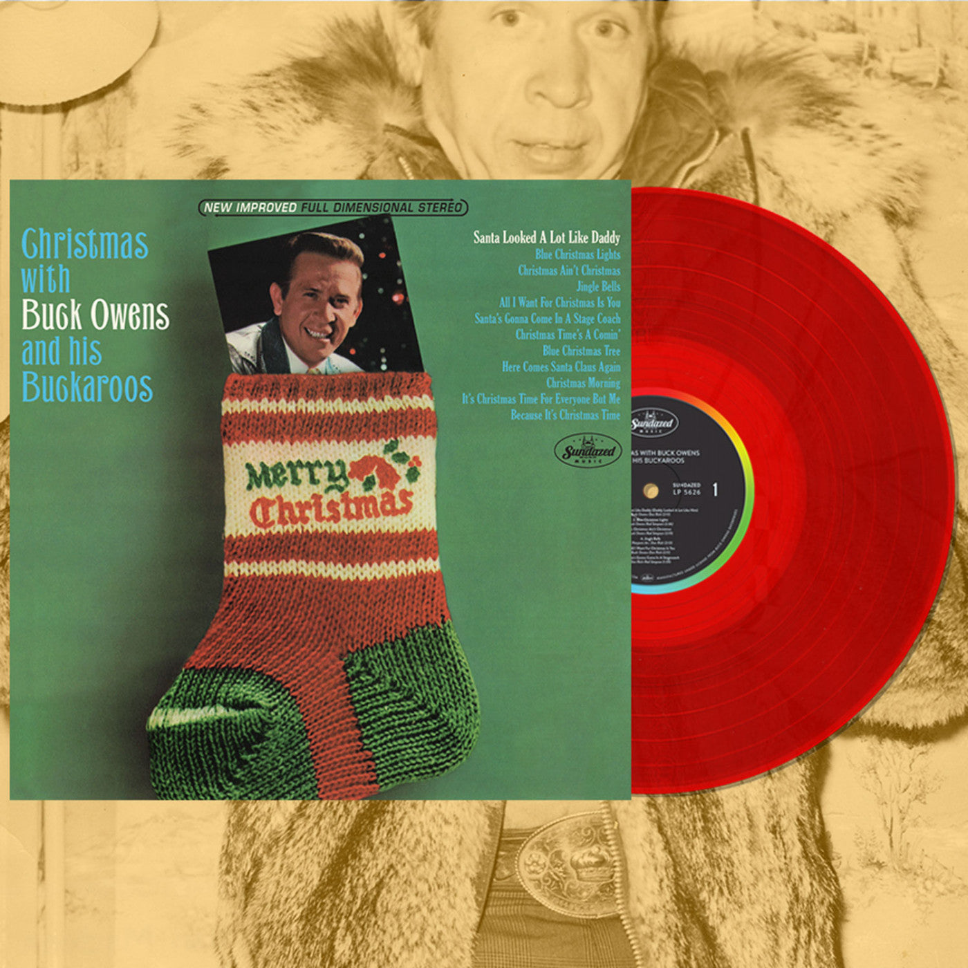 Buck Owens and His Buckaroos - Christmas With Buck Owens And His Buckaroos - LP Vinyl Record Hub