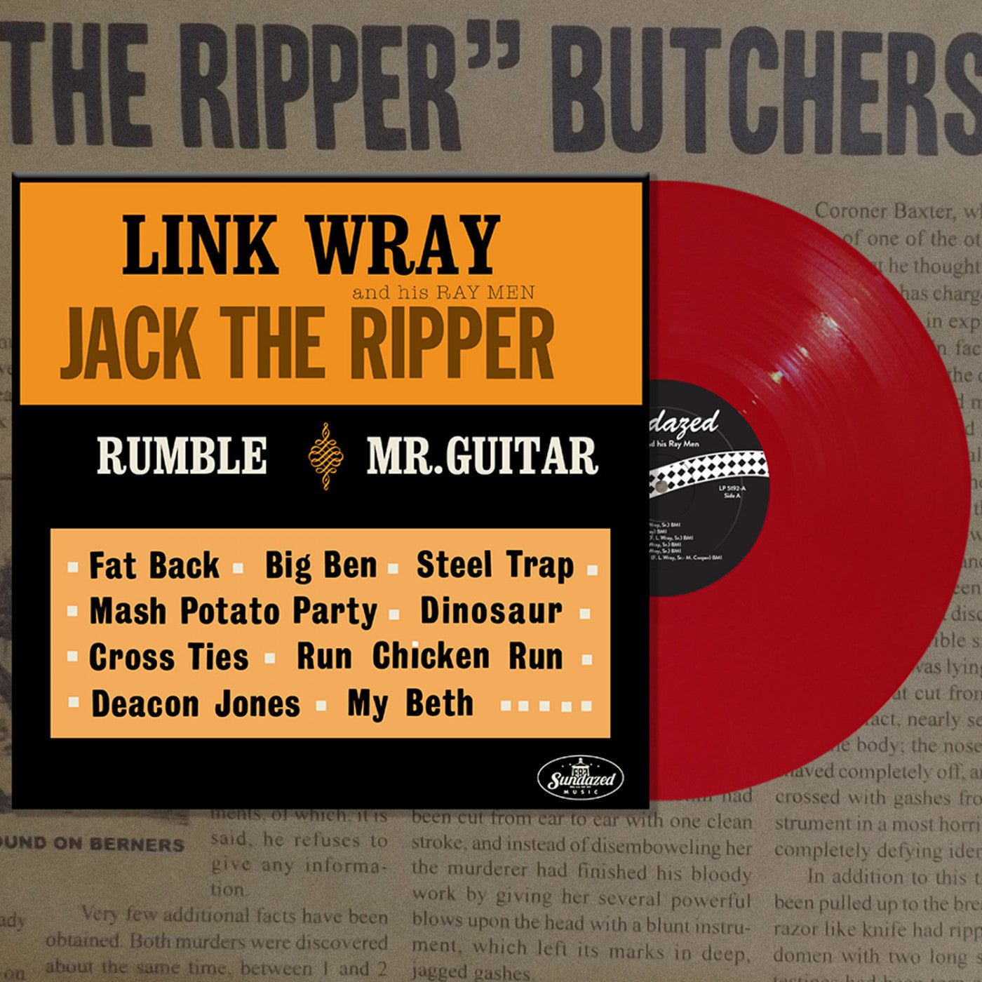 Link Wray - Jack The Ripper - LP Vinyl Record Hub