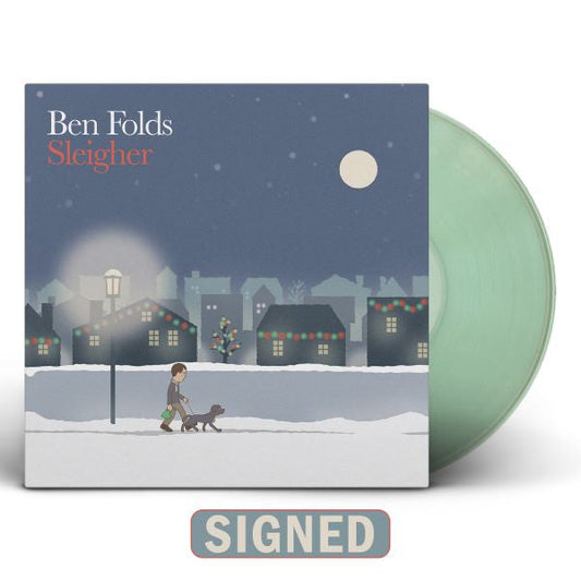 Ben Folds - Sleigher - Autographed Indie LP Vinyl Record Hub