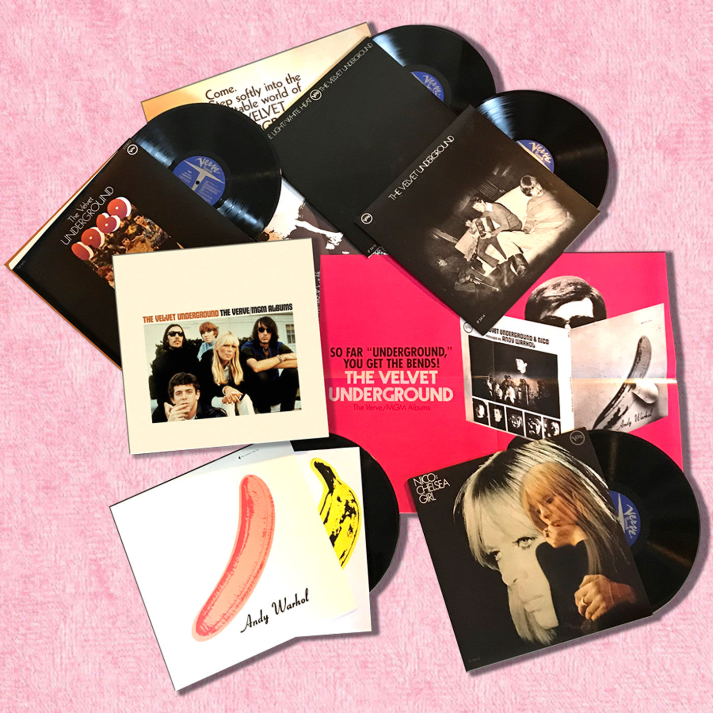 The Velvet Underground - The Verve/MGM Albums - LP Box Set Vinyl Record Hub