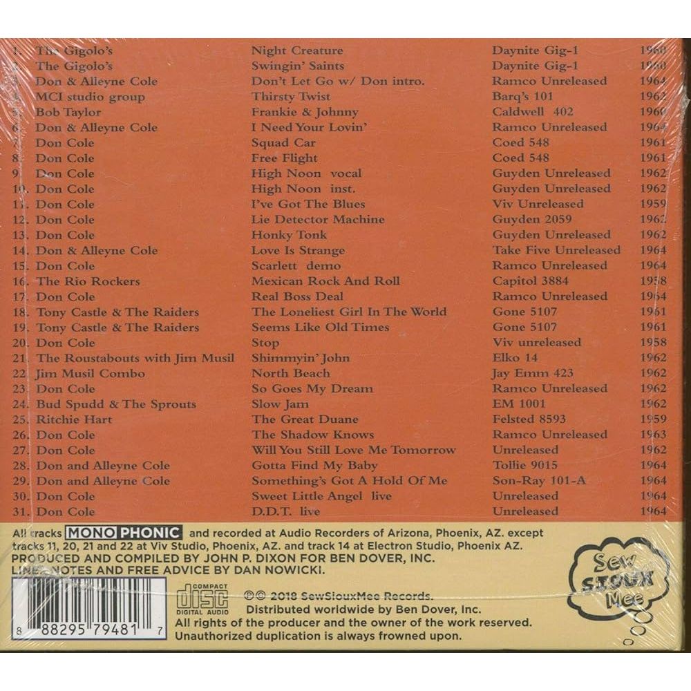 Various Artists - Something's Got A Hold Of Me: The Don Cole Story - CD Vinyl Record Hub