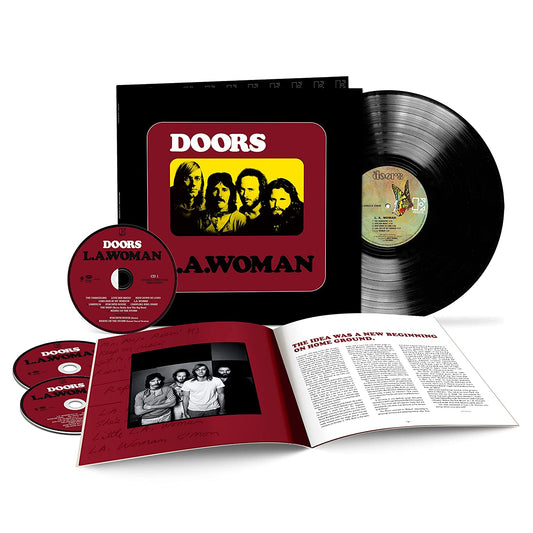 The Doors - L.A. Woman: 50th Anniversary Deluxe Edition - LP + 3CD Vinyl Record Hub