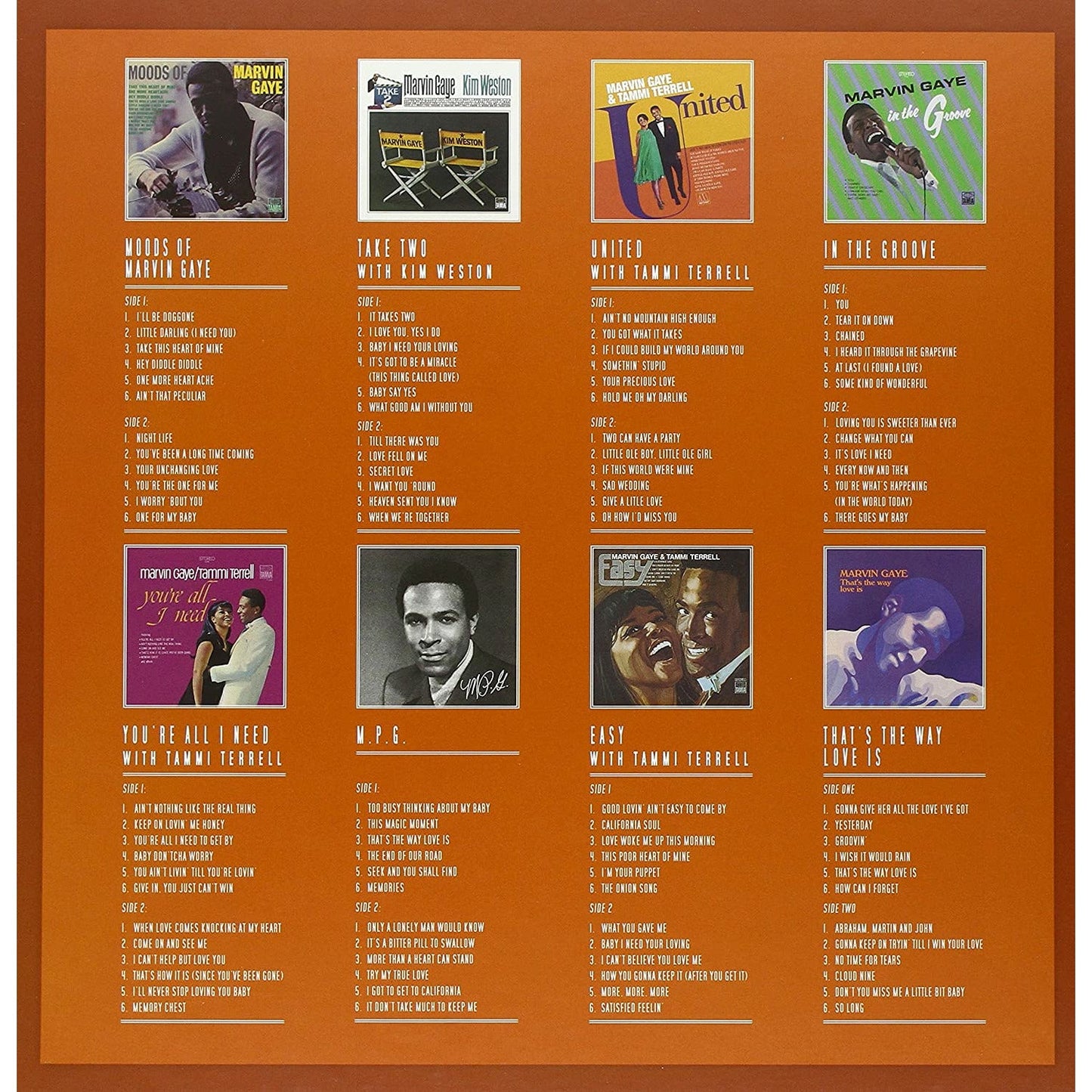 Marvin Gaye - Volume Two 1966-1970 - LP Box Set Vinyl Record Hub