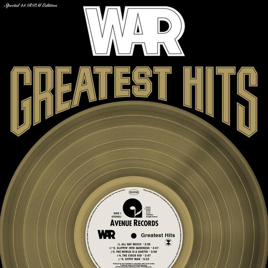 WAR - Greatest Hits - Analogue Productions 45rpm LP Vinyl LP Hub