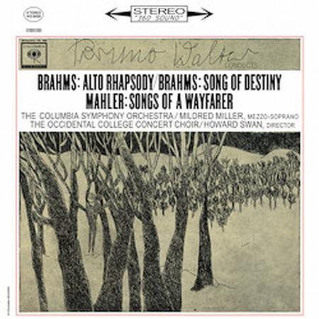 Bruno Walter - Brahms: Alto Rhapsody, Song Of Destiny, Mahler: Songs Of A Wayfarer - Speakers Corner LP Vinyl LP Hub