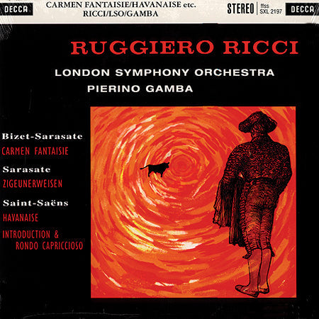 Pierino Gamba - Bizet-Sarasate: Carmen Fantaisie Op.25/ Ruggiero Ricci, Violin - Speakers Corner LP Vinyl LP Hub