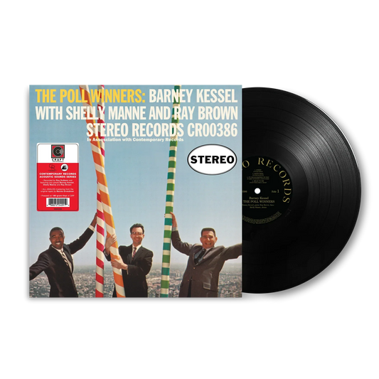 Barney Kessel, Ray Brown, and Shelly Manne - The Poll Winners - Contemporary LP Vinyl Record Hub