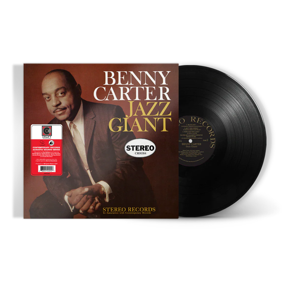 Benny Carter - Jazz Giant - Contemporary LP Vinyl Record Hub
