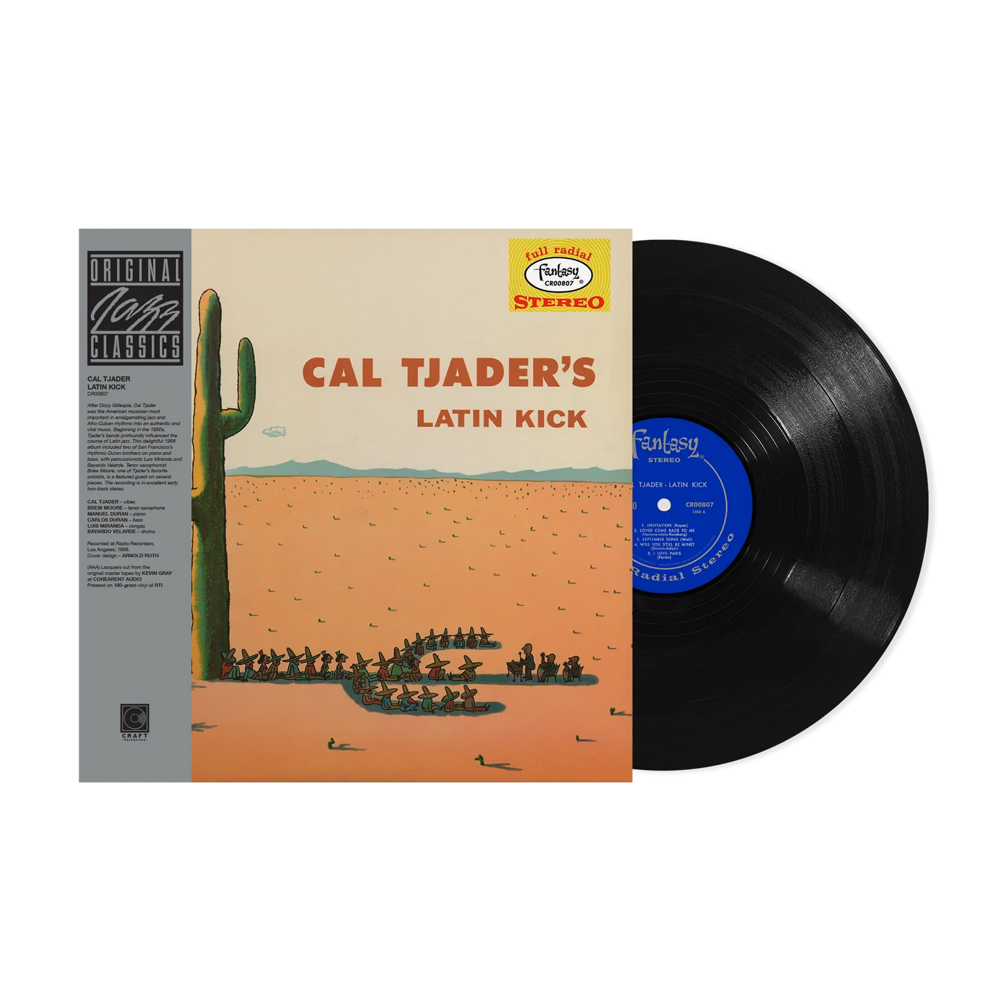 Cal Tjader - Latin Kick - OJC LP Vinyl Record Hub