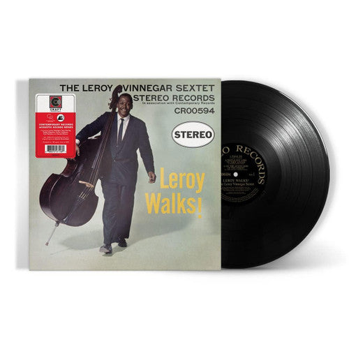 The Leroy Vinnegar Sextet - Leroy Walks! - Contemporary LP Vinyl Record Hub