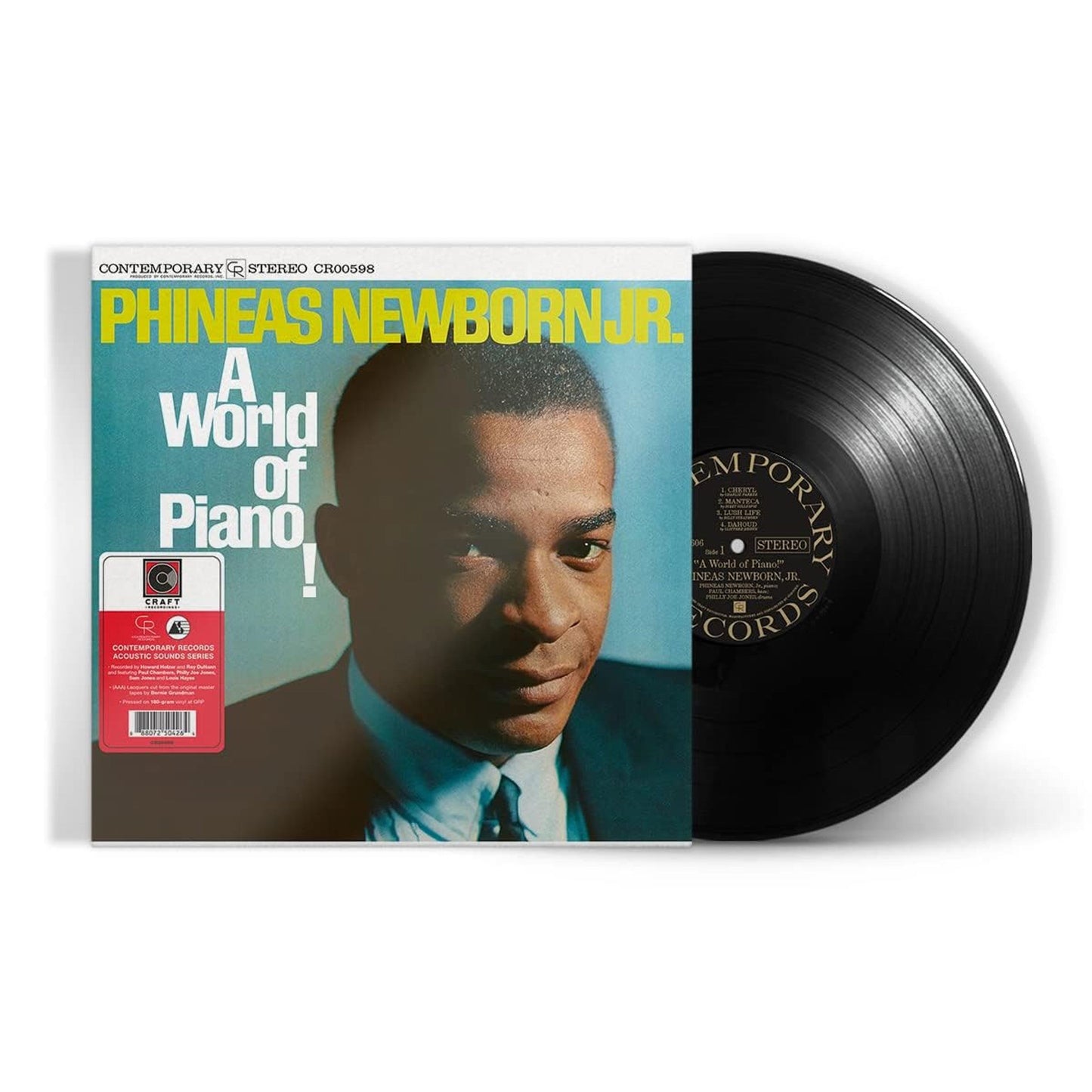 Phineas Newborn Jr. - A World of Piano! - Contemporary LP Vinyl Record Hub