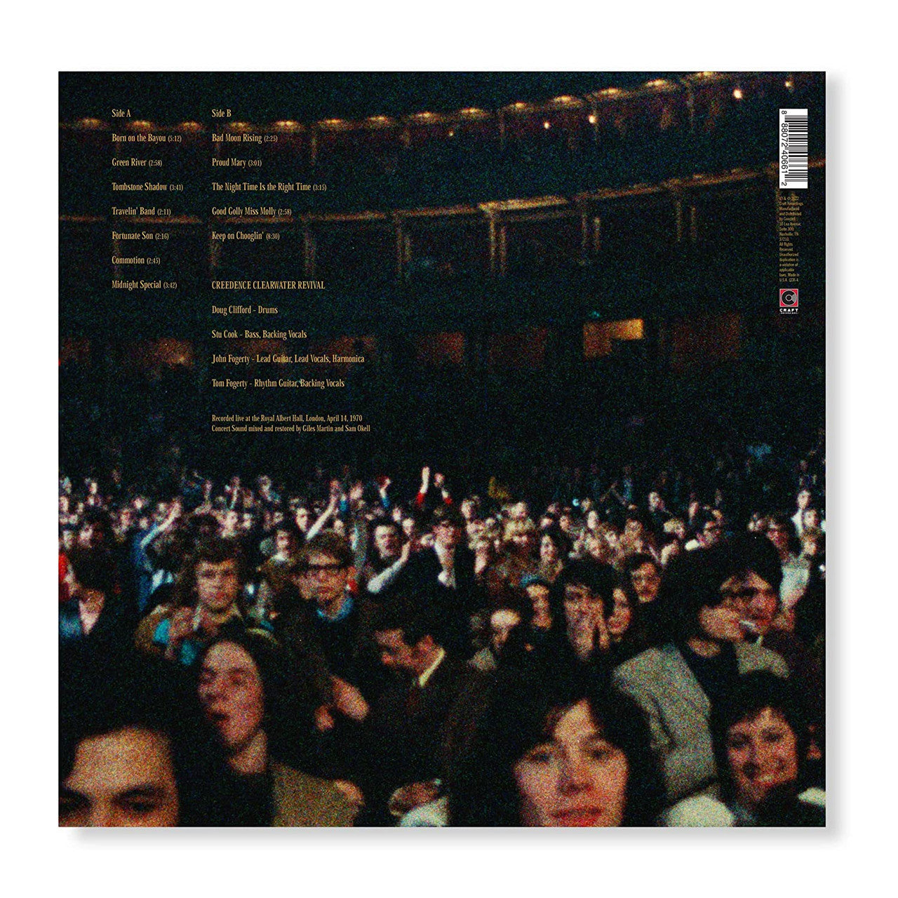 Creedence Clearwater Revival - At The Royal Albert Hall - LP Vinyl Record Hub