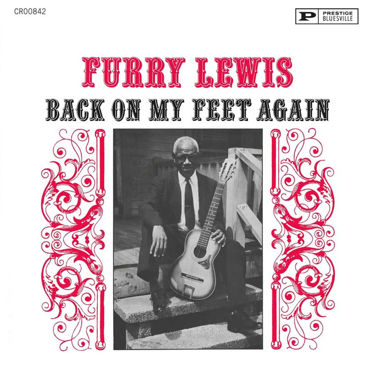 Furry Lewis - Back on My Feet Again - Bluesville Acoustic Sounds Series LP Vinyl Record Hub