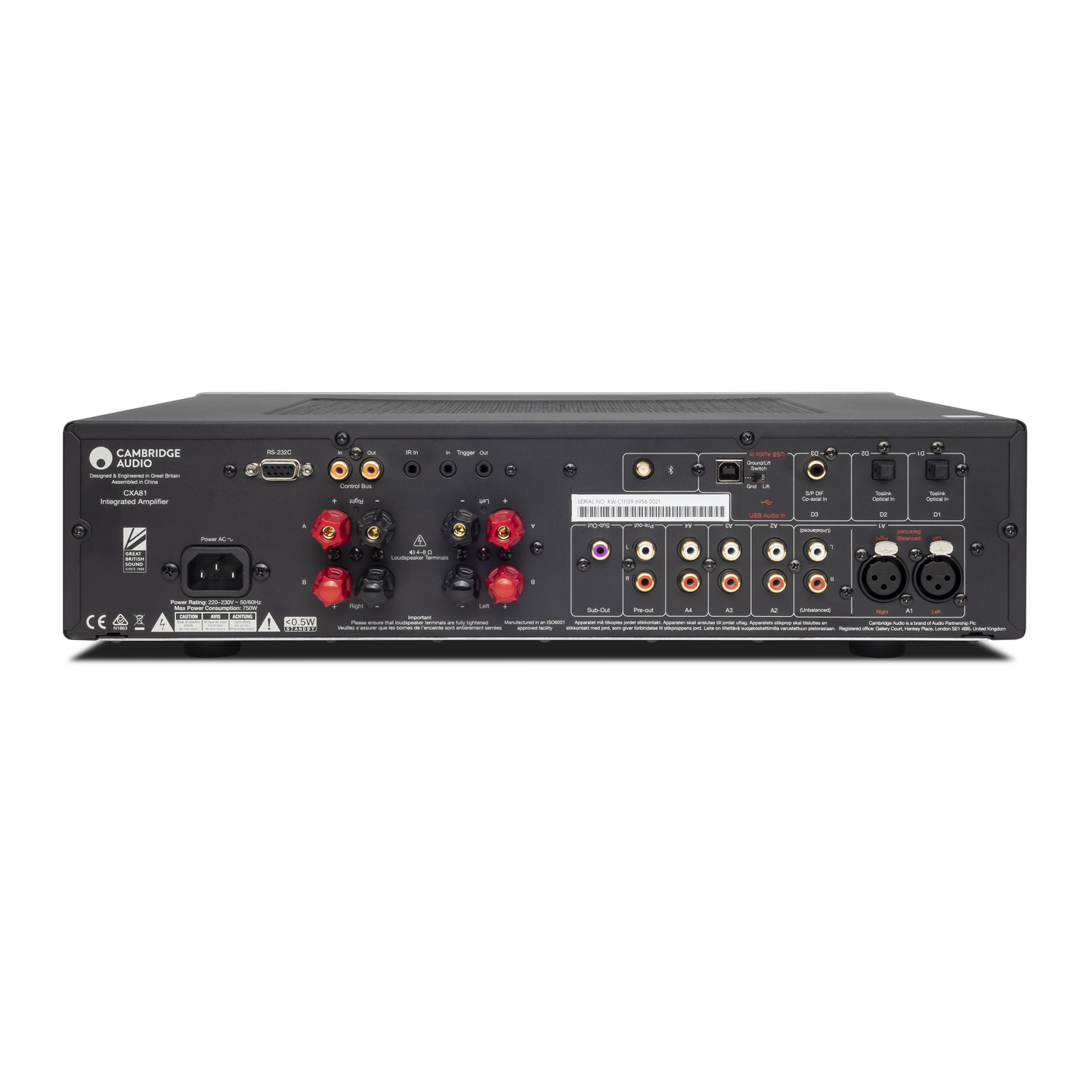 Cambridge - CXA81 Integrated Stereo Amplifier (Open Box) Vinyl Record Hub