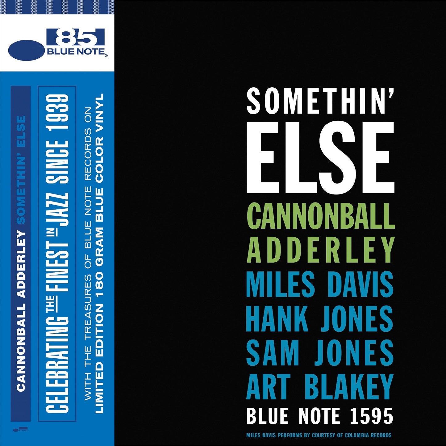 Cannonball Adderley - Somethin' Else - Blue Note Classic Indie LP Vinyl Record Hub