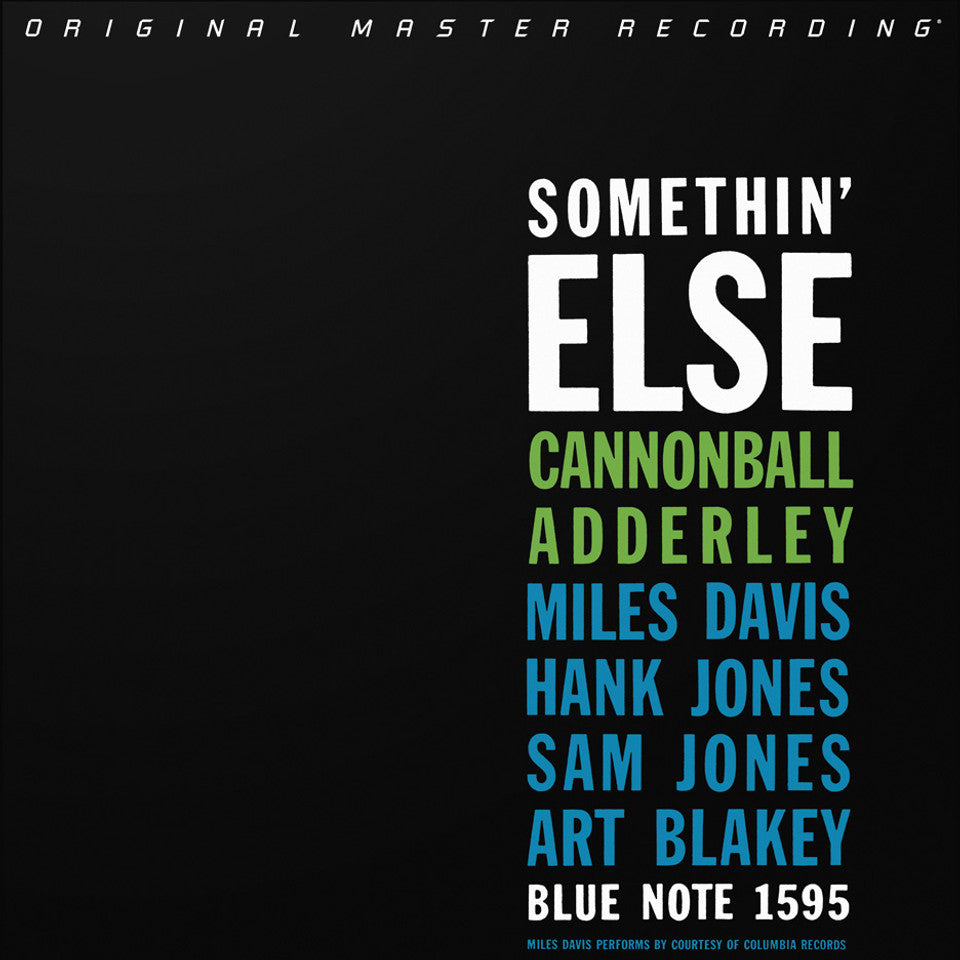 Cannonball Adderley - Somethin' Else - MFSL SACD Vinyl Record Hub