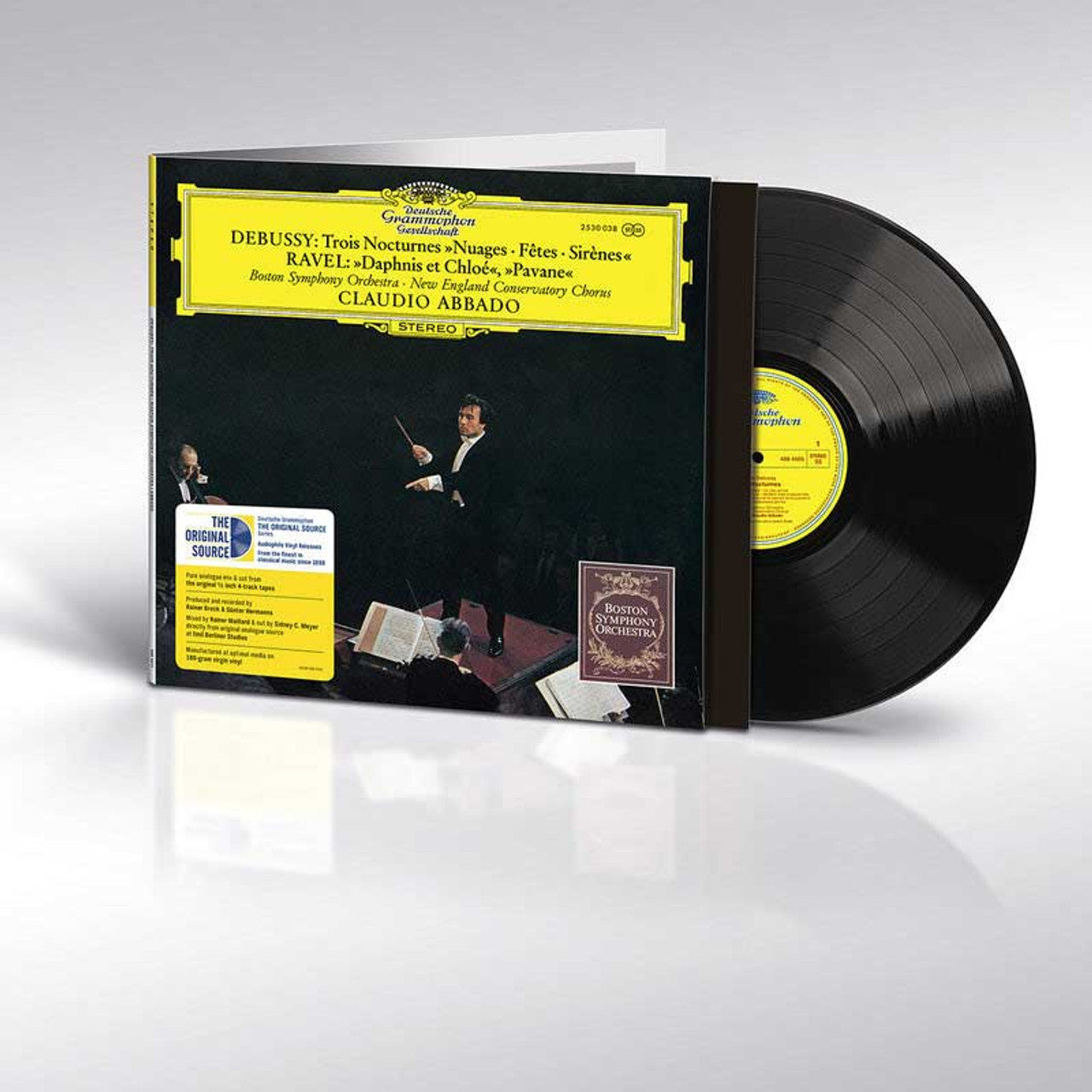 Claudio Abbado - Debussy: Trois Nocturnes / Ravel: Daphnis et Chloe, Pavane - Original Source Series LP Vinyl Record Hub