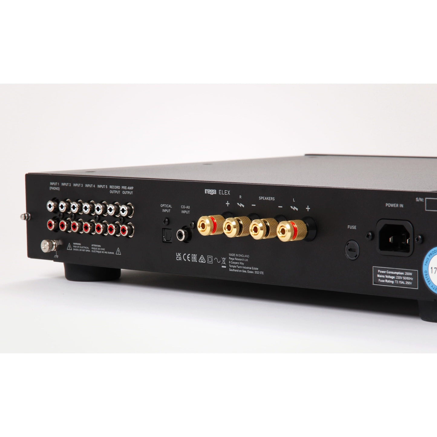 Rega - Elex Mk4 Integrated Amplifier Vinyl Record Hub