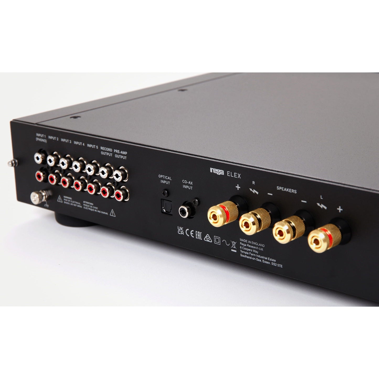 Rega - Elex Mk4 Integrated Amplifier Vinyl Record Hub