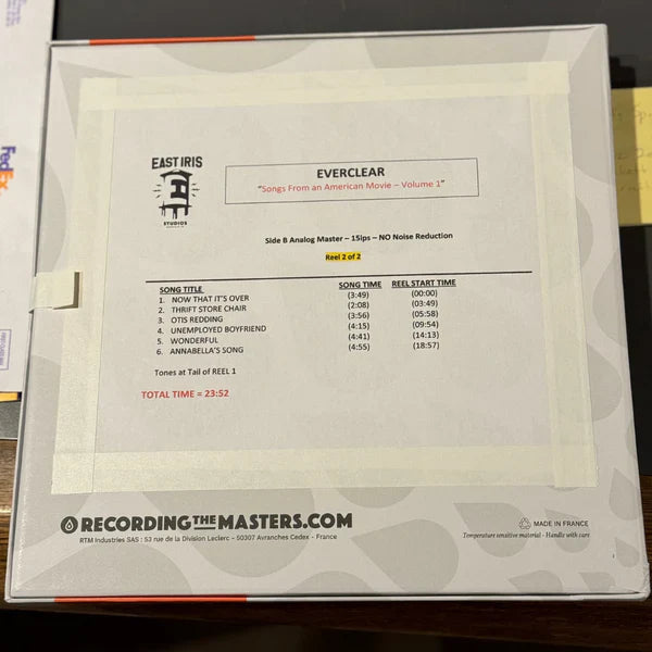Everclear - Songs from An American Movie Vol. 1: Learning How to Smile - Yellow Ltd. Ed. - Intervention Records LP Vinyl Record Hub