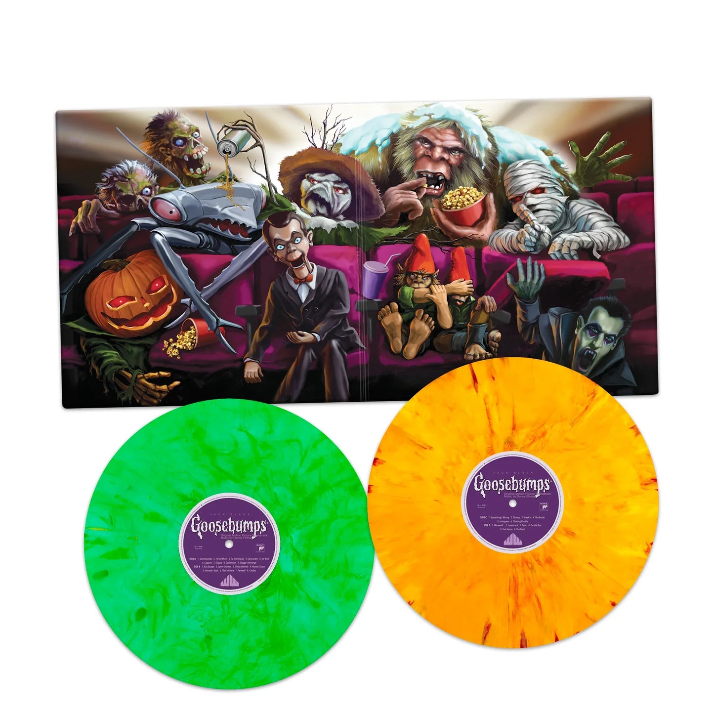 Goosebumps - Original Motion Picture Music by Danny Elfman - "Haunted Mask" Color LP Vinyl Record Hub