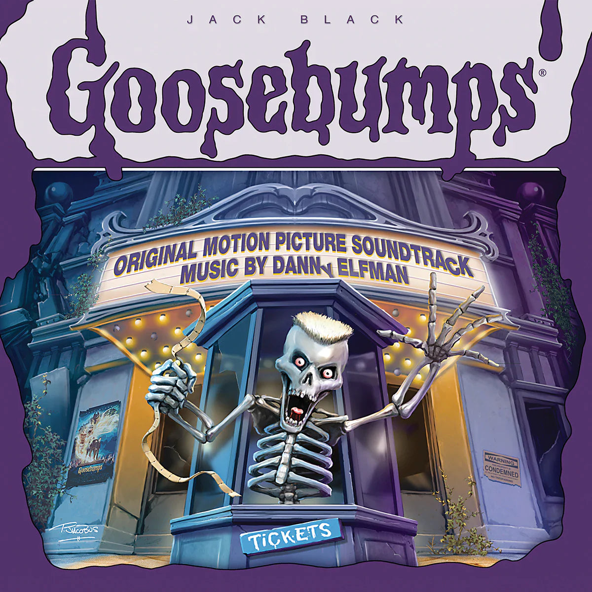 Goosebumps - Original Motion Picture Music by Danny Elfman - "Haunted Mask" Color LP Vinyl Record Hub