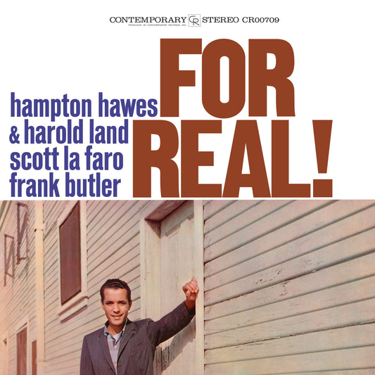 Hampton Hawes - For Real! - Contemporary LP Vinyl Record Hub