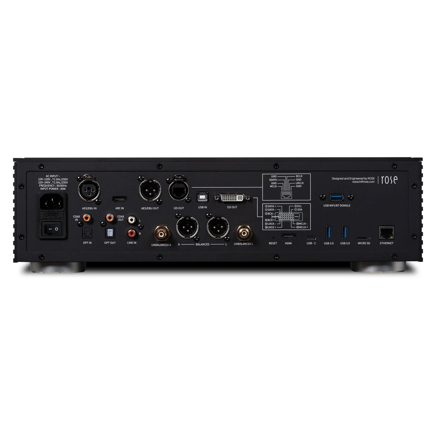 HiFi Rose - RS150B Reference HiFi Network Streamer Vinyl Record Hub