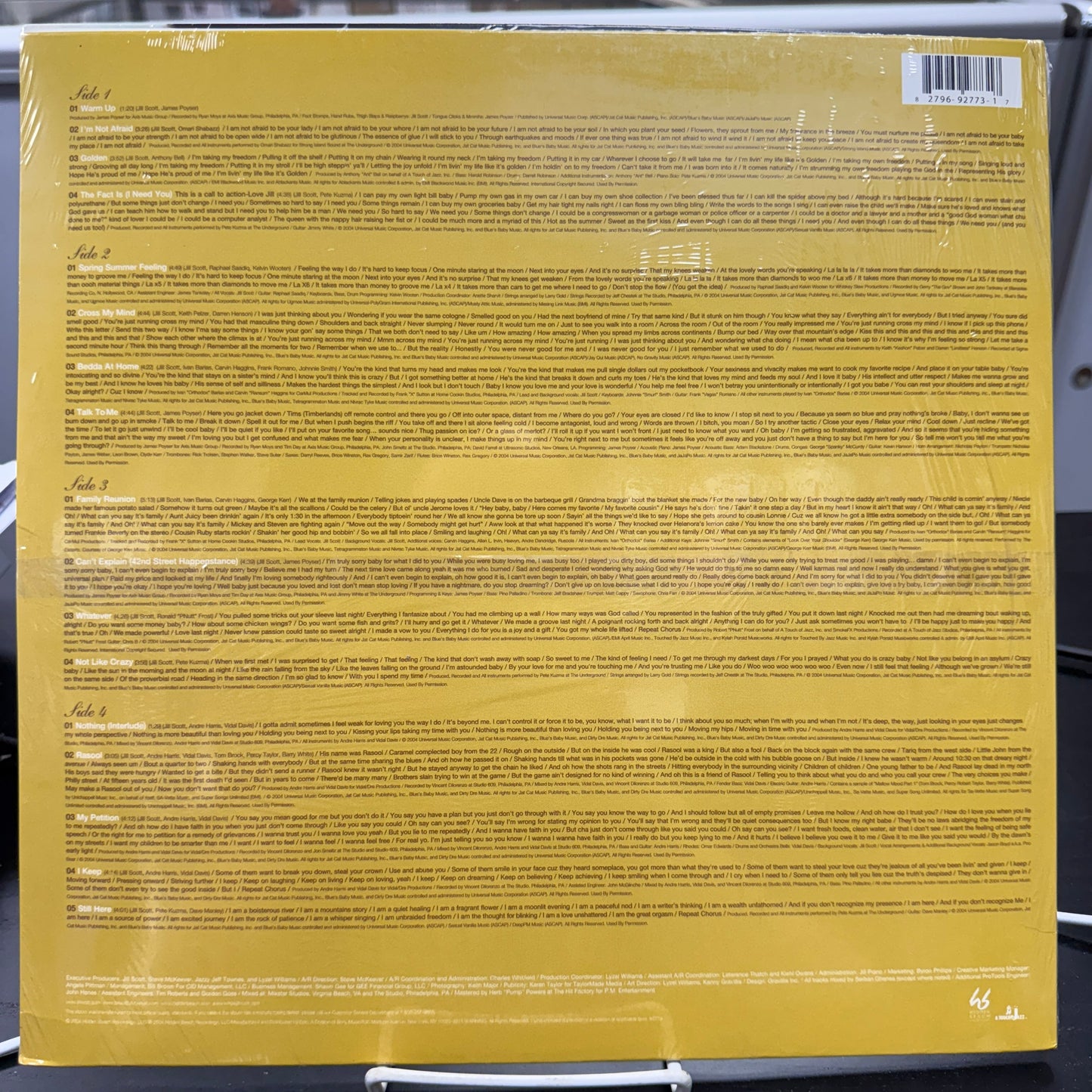 Jill Scott ‎- Beautifully Human - Words And Sounds Vol. 2 - LP Vinyl Record Hub