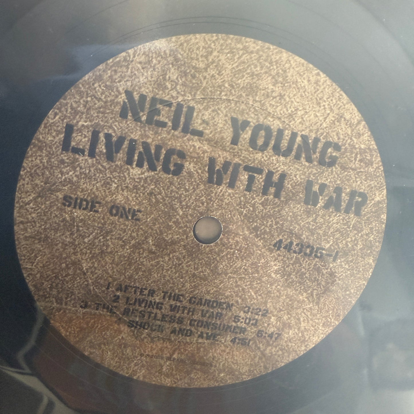 Neil Young - Living With War - LP Vinyl Record Hub