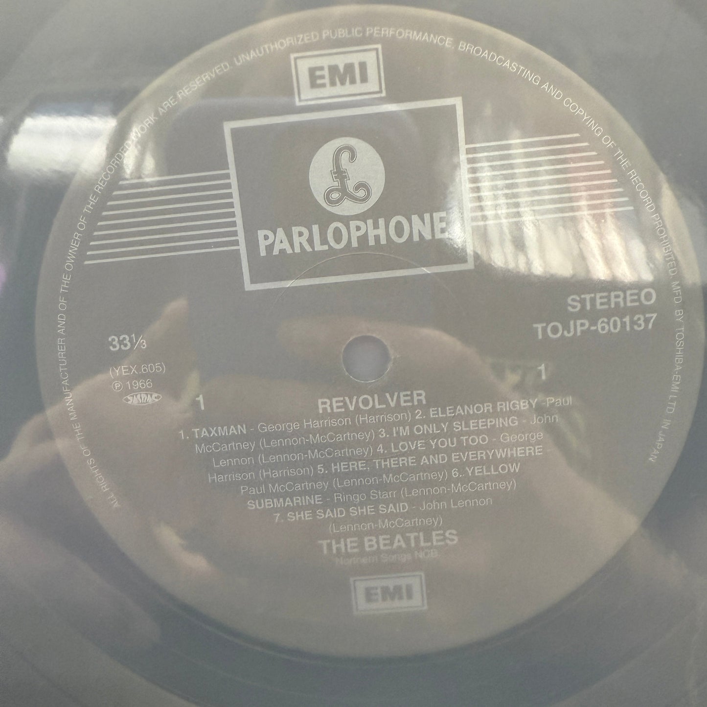 The Beatles - Revolver - Japanese LP Vinyl Record Hub