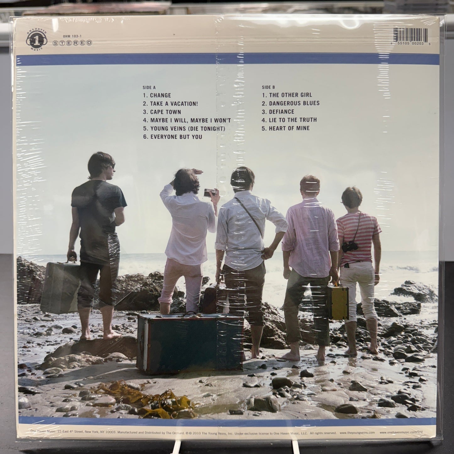 The Young Veins - Take A Vacation! - LP Vinyl Record Hub
