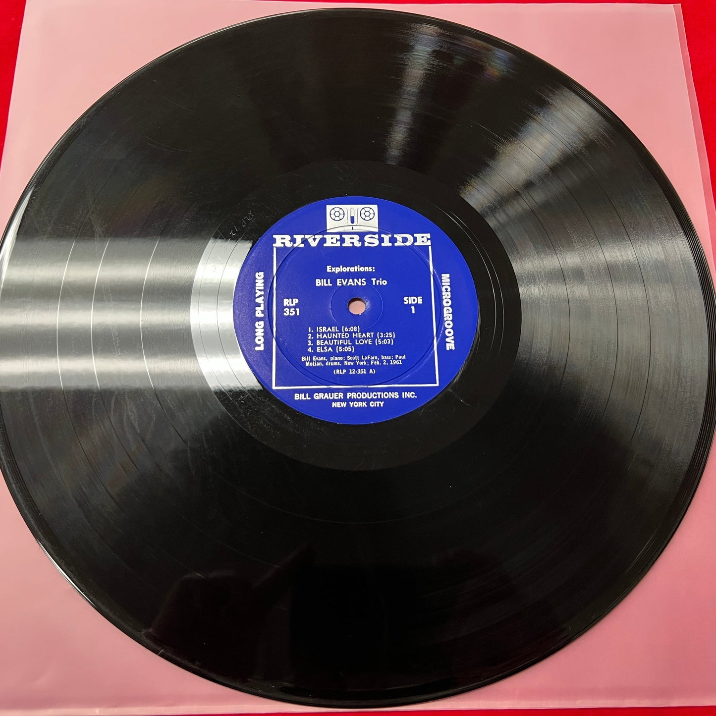 Bill Evans Trio - Explorations - LP Vinyl Record Hub