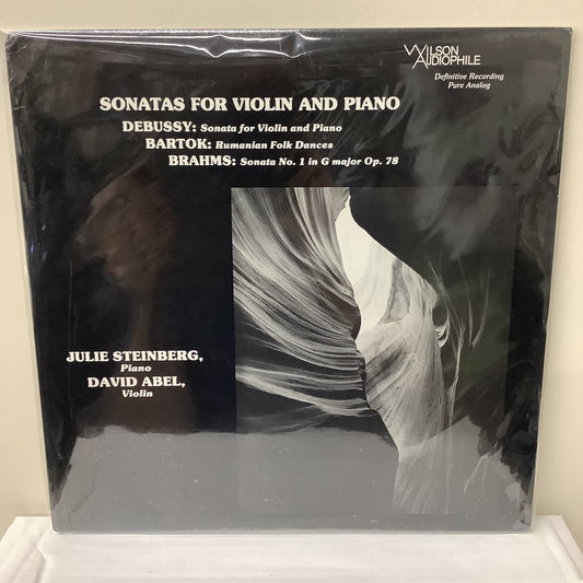 Julie Steinberg/David Abel - Sonatas for Violin and Piano - Wilson Audiophile LP Vinyl Record Hub