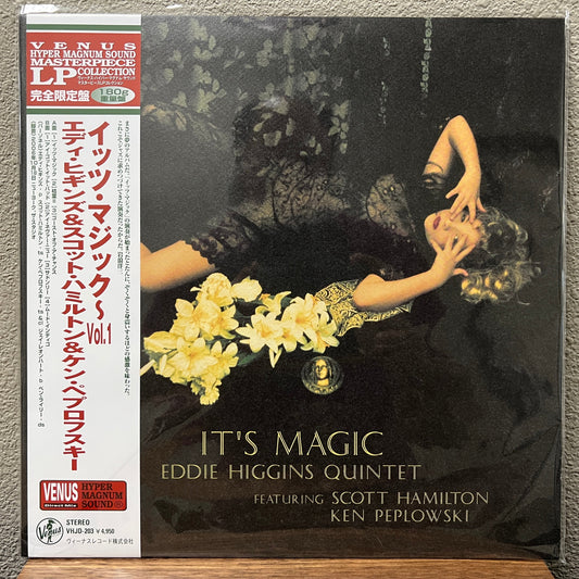 Eddie Higgins & Scott Hamilton & Ken Peplowski - It's Magic - Japanese Import LP Vinyl Record Hub